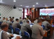 Personel Polres Kobar Serta Kompi 3 Batalyon B Pelopor Ikuti Tes Psikologi Senpi