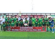 Kota Palangka Raya Raih Juara Umum, Selekda Pra Popnas Kalteng 2024 Resmi Ditutup