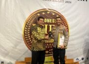 Prestasi Membanggakan, Kapolres AKBP Yusfandi Usman Terima Penghargaan Exellent Leader
