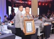 Luar Biasa, Polres Kobar Raih Penghargaan Kategori Pelayanan Prima