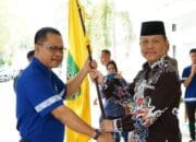 Pj Bupati Barsel Melepas 214 Kontingen Pesparawi Tingkat Propinsi