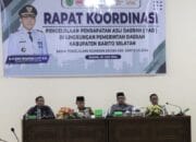Hadiri Rakor PAD Barito Selatan Tahun 2024, Ini harapan Pj Bupati Deddy Kepada Pegawainya