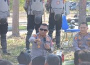 Siap Amankan Pilkada 2024, Kapolores Kobar Pimpin Gladi Resik Sispamkota