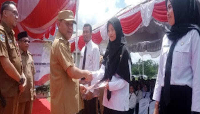 337 Pegawai P3K Menerima SK Dari Pj Bupati Barsel H. Deddy Winarwan