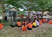 Tekankan Semangat Dan Bertanggung Jawab, Ini Pesan Koramil Sepang Kepada CAPASKA