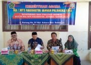 Pengawas Madrasah Kemenag Pantau Penggunaan Dana BOS di MTs Raudhatul Jannah