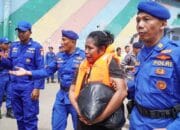 Kapal Terbakar, 125 Penumpang Berhasil di Selamatkan Petugas Gabungan
