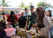Dandim 1016 Letkol Arh Jimmy Hadiri Bazar Gerakan Pangan Murah