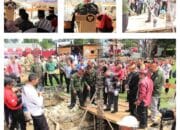 Peletakan Batu Pertama Pembangunan Rumah Betang DAD Barsel, Ini Pesan Pj Bupati Deddy Winarwan