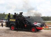 Tutup Latihan Anti Anarkis, Ini Pesan Kapolda Kalteng