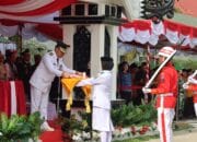 Pj Bupati Barsel Pimpin Upacara Bendera HUT RI Ke-79