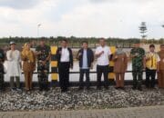 Danrem 102 Dampingi Mentan RI Tinjau Lokasi Cetak Sawah