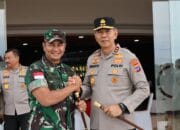 Sinergi TNI-Polri, Kapolda Kalsel Sambut Silaturahmi Pangdam XII Tanjungpura