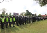 Tahapan Pilkada 2024,  Kodim Palangka Raya Ikuti Apel Gabungan