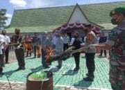 Kejari Pulpis Gelar Pemusnahan BB dari 37 Perkara Tindak Pidana Umum