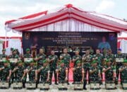 Dandim 1016 Palangka Raya Beserta Anggota Sambut dan Ikuti Pengarahan KASAD