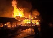 Kebakaran Landa Pemukiman Padat Penduduk Mendawai, Warga di Buat Panik