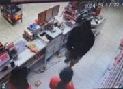 Mini Market di Palangka Raya Jadi Sasaran Perampokan, Aksi Pelaku Terekam CCTV