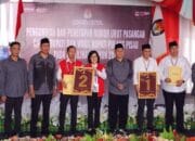 KPU Tetapkan Nomor Urut Paslon Peserta Pilbup Pulpis