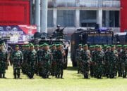 Anggota Kodim Palangka Raya Ikuti Simulasi Sispamkota Pilkada 2024