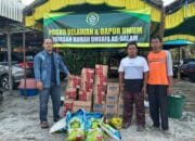Peduli Warga Terdampak Banjir, SMSI Murung Raya Salurkan Bantuan Sembako