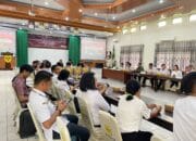KPU Gunung Mas Gelar Rakor Penyusunan DPTb