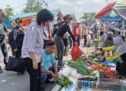 Serap Aspirasi Masyarakat, Paslon Taty-Joni Blusukan di Pasar