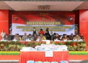 Polres Lamandau Gagalkan Penyeludupan Narkoba, Polda Kalteng Musnahkan 50,6 KG