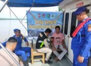 Sat Polairud Polres Pulpis Lakukan Pelayanan Kesehatan Gratis Untuk Masyarakat Pesisir