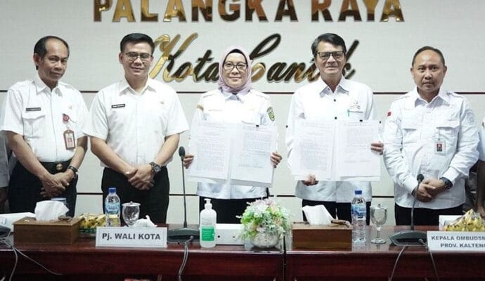 Pantau Depot Air Minum, Ombudsman RI Kunjungi Pemkot Palangka Raya