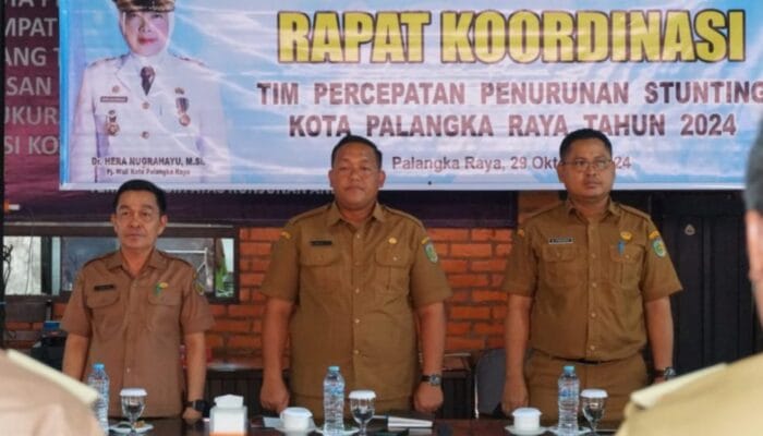Pemko Palangka Raya Perkuat Sinergi untuk Capai Target Penurunan Stunting