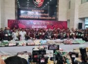 Barang Bukti Fantastis, Polres Lamandau Masuk 80 Besar Pengungkapan Kasus Narkoba