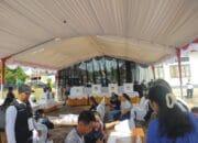 KPU Gumas Gelar Simulasi Tata Cara Pemungutan dan Perhitungan Suara