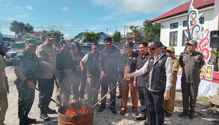 Musnahkan Puluhan Surat Suara Lebih dan Rusak, Ini Kata KPU Gumas