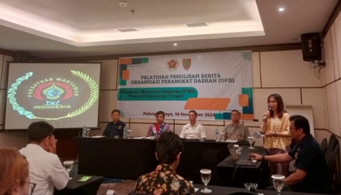 Tingkatkan Kompetensi SDM, Dislutkan Kalteng Ikuti Pelatihan Penulisan Berita