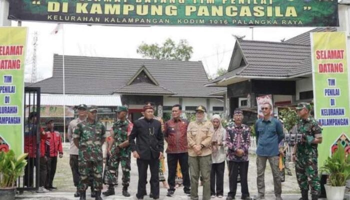 Kelurahan Kalampangan Jadi Nominasi Kampung Pancasila 2024