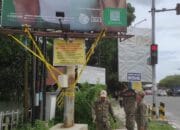 Masa Izin Habis, Satpol PP Palangka Raya Segel 5 Baliho