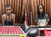 Dua Pria Simpan 43 Sabu Berhasil Ditangkap Polres Palangka Raya