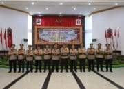 4 Kapolres Resmi Berganti, Kapolda Kalteng Pimpin Sertijab