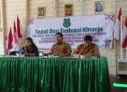 Kades Sei Pinang Pimpin Rapat Evaluasi Kinerja Aparatur Desa