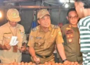 Jelang Ramadan, Wakil Wali Kota Palangka Raya Sidak Pasar