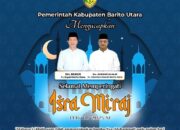 Selamat Memperingati Isra Miraj 1446 Hijriah tahun 2025 Masehi, Ini Kata Pj Bupati Barut