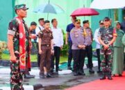 Pj Bupati Barito Utara Sambut Kunjungan Danrem 102 di Kodim Muara Teweh