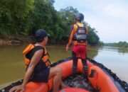 Dua Bocah Terbawa Arus Sungai, Tim SAR Gabungan Lakukan Pencarian