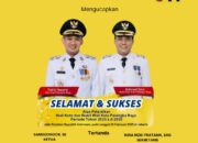 Resmi Menjabat Wali Kota Fairid dan Wakil Wali Kota Zaini Siap Membangun Palangka Raya
