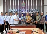 Bahas Perencanaan Jalan Lintas Kabupaten, DPRD Barito Utara Kunjungi Bapperida Kalteng