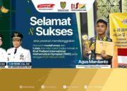 Raih Medali Emas TIMO di Thailand, Kadisdik Reza Apresiasi Agus Mardianto Harumkan Nama Kalteng
