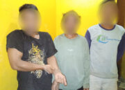Kompak Curi Sawit, Tiga Pria ini Diamankan Polsek Pangkalan Banteng