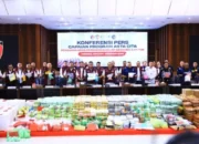 Ungkap 6.881 Kasus Narkoba, Bareskrim Polri Berhasil Tangkap 9.586 Tersangka dan Amankan 4,171 Ton Narkotika