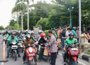 Pertama Puasa, Polda Kalteng Bagikan Ratusan Takjil Gratis